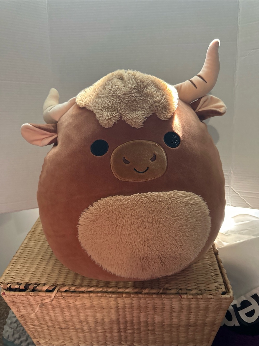 Highland Cow squishmellow large Decorative Pillow - 16”